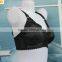 Trade assurance deep black sheer brassier