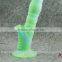 FDA approved Silicone smoking pipes oil rigs glass electronic cigarette water pipes with slide and bowl