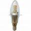 High power white 5W led light candle lamp, 5w B15 candle bulb