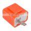 12V 2 Pin Adjustable Frequency LED Flasher Relay Motorcycle Turn Signal Indicator Motorbike fix Blinker Indicator