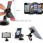 Universal 360 Degree Car Windshield Mount Cell Mobile Phone Holder Bracket Stands Dual Clip