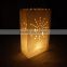 Best quality hot brand white luminary paper candle bag