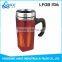 High Quality square shape plastic stainless steel coffee travel cup