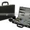 Leather Travel Suitcase of Backgammon Set