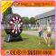Inflatable dartboard game target shoot