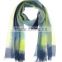 seamless tube neck printed voile scarf