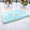 chenille mat polyester living room floor mat with anti slip base