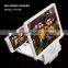 HOT selling Plastic portable phone screen 3D magnifier Foldable mobile phone screen hd expander with speaker