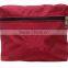 foldable tote bag / foldable zipper tote bag (red)