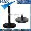 retractable belt barrieriron powder coated black crowd control equipment queue rope barrier