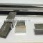 glass railing system stainless steel slotted handrail