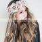 New artificial flower crown/tiara flower crown/wedding flower crown wreath headband flower