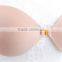 Seamless Adhesive Pink Sponge Front Closure Push Up Nipple Bra