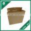 FACTORY PRICE BROWN TAKEAWAY FAST FOOD PAPERBAG WITH SEAL