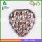 Plastic Material and Blister Process Type Heart Shape Clam Shell