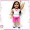 Customize 18 inch American Fashion Girl Dolls Vinyl Dolls with Wigs