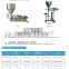 Table top filling machine for viscosity