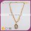 N112 Gold Ball Chain Seed Bead Uncut Ancient Diamond Necklace Sets Fashion Jewelry Type For Women