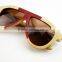 Aviator Style Bamboo Polarized Sunglasses Wood Sunglasses