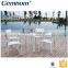outdoor synthetic rattan furniture dinning set