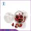 New design octagonal shaped clear glass storage jar with lid                        
                                                Quality Choice