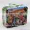 Hottest sale baby Handle collectible tin lunch box