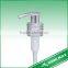 PP Hand wash right-left liquid soap dispenser pump with aluminum