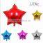 golden foil balloons letter shaped moon and star shape foil balloon