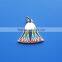 high quality bell shape colorful enamel jewelry tag
