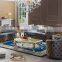 European New Classic Italian Chesterfield Design Fabric Sofa Set AL033