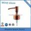 MZ-D08 wholesale cosmetic usage Stainless Steel metal bathroom dispenser lotion pump