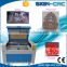 Cheap 100 W CNC laser cutting machine/ CO2 Laser Round Die Board Cutting Machine with CE approved