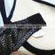 Women's sexy transparent underwire lace push up bra