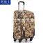 Polycarbonate Canvas Printed Trolley Luggage Canvas Travel Luggage