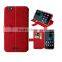 black wallet leather case for archos 50 helium plus case coloful silk leather case high quality with factory price