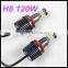 car accessory xenon lamp for bmw e92 high power CE RoHS approved car leadlight H8 120W led angel eyes