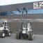 All rough terrain forklift with 6 tons rated loader terrain forklift