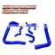 Silicone Radiator Hose Kit Coolant Pipe For Ford Mustang 86-93