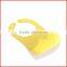 Bib type and silicone material sleeveless baby apron