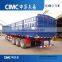 CIMC 3 Axles Fence Cargo Semi Trailer with Gooseneck Style Optional for Livestock / Cow / Cattle / Coal Transportation