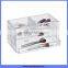 Hot new Supreme Quality the grid design acrylic makeup organizer