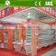 H type battery automatic egg layer chicken cages/coops with PP belt manure removal system