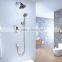 In Wall Mounted Rainfall Fashionable Brass Concealed Shower