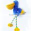 Plush Bird Animal Dog Toy Durable String Rope Dog Toy