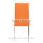 Fancy Dining Orange Chair