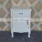 Rustic bedroom set MDF wooden beige nightstand