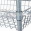 RH-HZM35-06014 Movable Three Layers Metal Wire Shelf Wire Shelving Rack 550*330*850mm Commodity Shelf Wire Mesh Cart