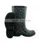 2013 new design concave-convex version stereoscopic lady rubber rain boot