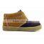 China Wholesale Designer Khaki Ankle Winter Shoes for Kids