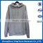 Brand Design White Cropped hoody Sweaters For men Plain Three Quarters 2016 Winter Chunky Tops